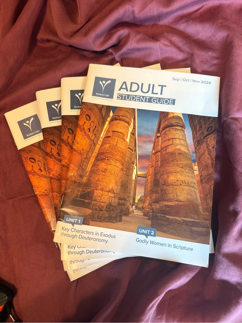 Adult Student Guide - Orange & White Cover (Set)